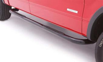 compare product Lund 2019 Chevy Silverado 1500 Crew Cab 3in. Round Bent Steel Nerf Bars - Black