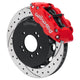 Wilwood 99 - 02 Nissan Skyline Superlite 6R Front BBK w/ 12.88in D/S Rotors & Flexlines - Red - My Store