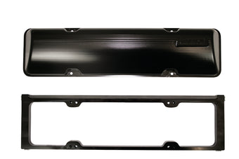 compare product Moroso Chevrolet Small Block (w/13 to 23 Degree Heads) 2 Pc Valve Cover w/Oilers - Billet Aluminum