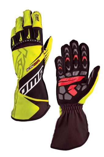 compare product OMP KS-2R GLOVES MY2022 RED/BLACK SIZE XXS