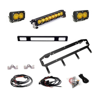 compare product Baja Designs 2025 Toyota 4Runner TRD 10in Pro S2 Pro Grille Light Replacement Kit - Amber