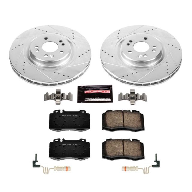 Power Stop 00 - 03 Mercedes - Benz ML55 AMG Front Z23 Evolution Sport Brake Kit - My Store