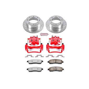 compare product Power Stop 00-04 Ford F-350 Super Duty Rear Z36 Truck&Tow Kit w/Cals