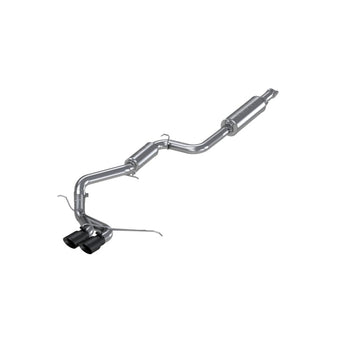 compare product MBRP 13-17 Ford Focus ST 2.0L EcoBoost Dual Center Outlet T409 3in Cat Back w/ Black Tips