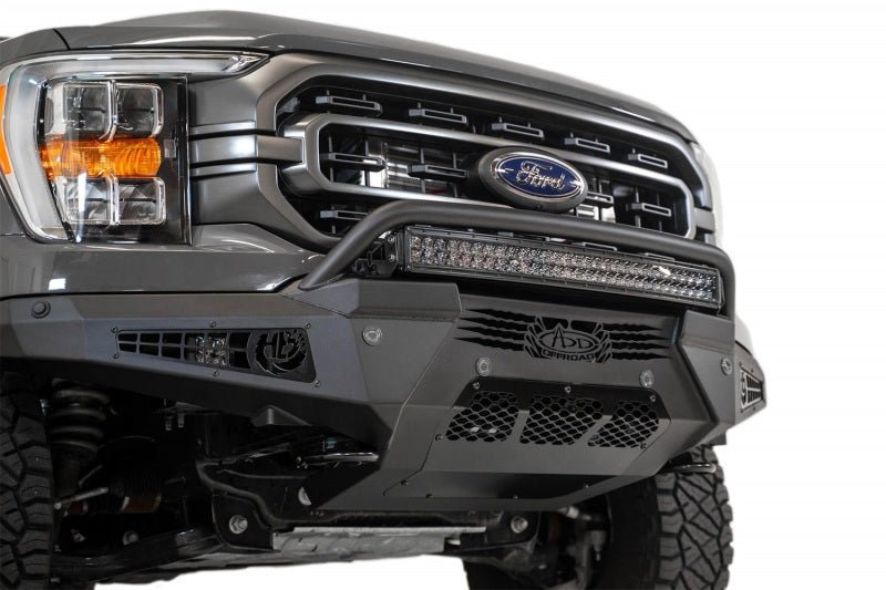 Addictive Desert Designs 2021 Ford F - 150 HoneyBadger Front Bumper w/o Top Hoop - My Store