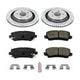 Power Stop 15 - 19 Ford Mustang Rear Z23 Evolution Sport Brake Kit - My Store