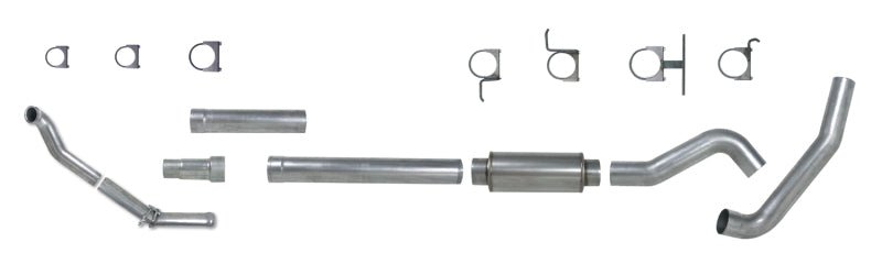 Diamond Eye KIT 5in Turbo Back SGL AL: 94 - 97 FORD 7.3L F250/F350 PWRSTROKE NFS W/ CARB EQUIV STDS - My Store