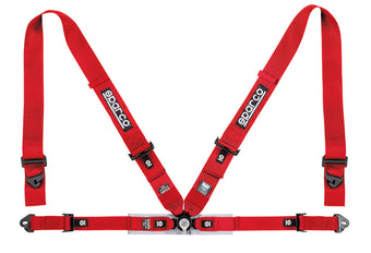compare product Sparco Belt 4Pt 3in/2in Competition Harness - Red