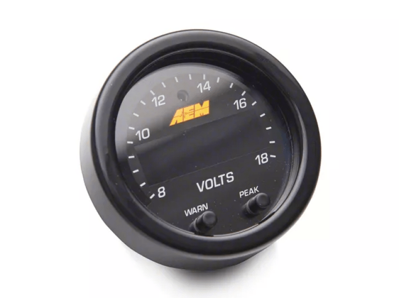 AEM X - Series 8 - 18V Volt Gauge - My Store