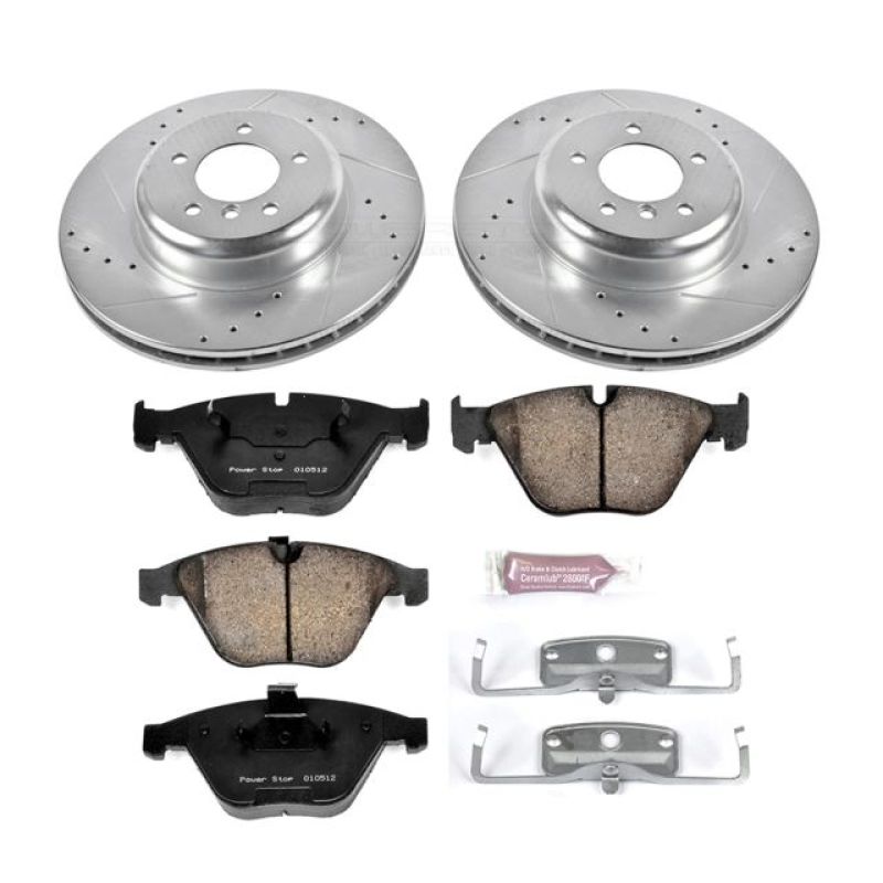 Power Stop 11 - 13 BMW 335i xDrive Front Z23 Evolution Sport Brake Kit - My Store