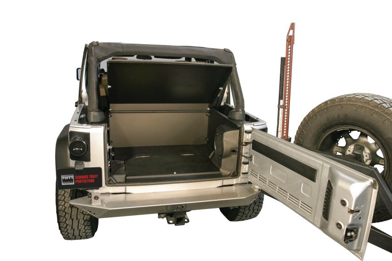 Tuffy Jk 2011+ Deluxe Security Deck Enclosure - Black - My Store