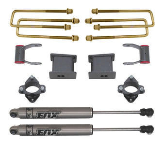 compare product MaxTrac 16-18 GM C1500 2WD w/Stamped Steel/Alum. Susp. 4in Rear Lift Kit