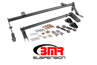 compare product BMR 05-14 S197 Mustang Rear Bolt-On Hollow 35mm Xtreme Anti-Roll Bar Kit (Delrin) - Black Hammertone