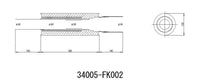 HKS Universal Stainless Hi Power 130mm Titanium Muffler - My Store