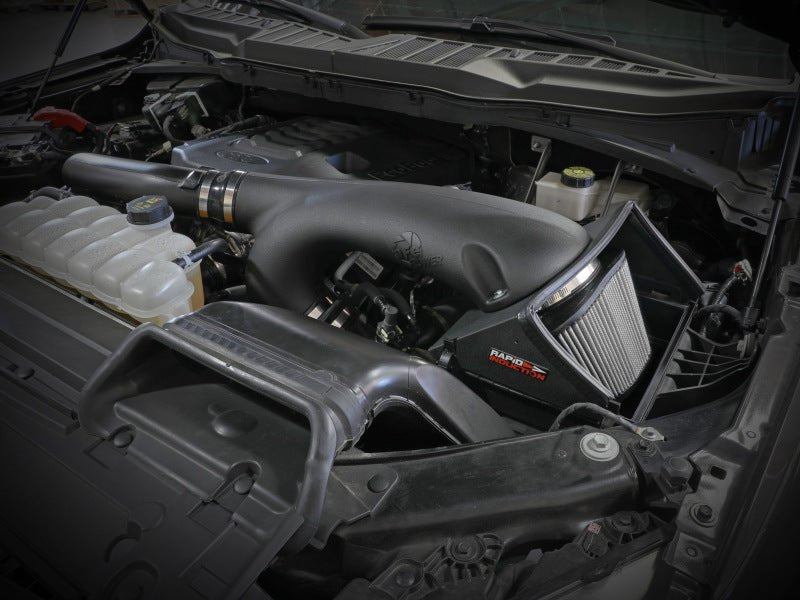 aFe Rapid Induction Cold Air Intake System w/Pro DRY S Filter 2021+ Ford F - 150 V6 - 3.5L (tt) - My Store