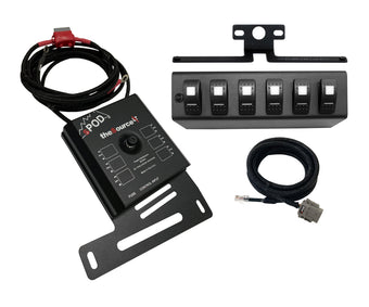 compare product sPOD 07-08 Jeep Wrangler JK SourceLT w/Green LED Switch Panel