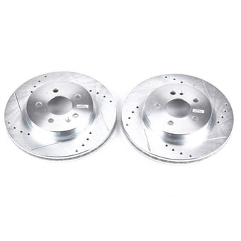 compare product Power Stop 98-03 Mercedes-Benz ML320 Front Evolution Drilled & Slotted Rotors - Pair