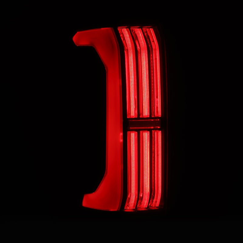 AlphaRex 24 - 25 Toyota Tacoma NOVA - Series LED Prismatic Tail Lights - Alpha - Black - My Store
