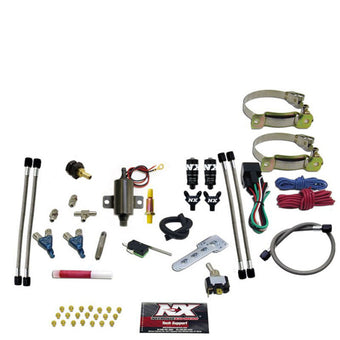 compare product Nitrous Express 2 Cyl Piranha Nitrous Kit w/o Bottle