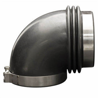 compare product Spectre Flex Coupler Elbow 4in. ID / ID 90 Degree - Black