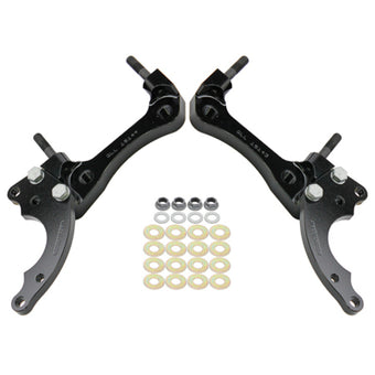 compare product Wilwood Brackets (2) - Rear - FFR IRS 2015 Mustang w/ DPR/MC4 12.88in Rear Rotor