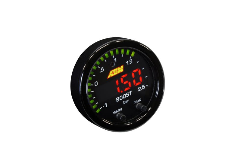 AEM X - Series Boost Pressure - 30inHg 35psi Gauge - My Store