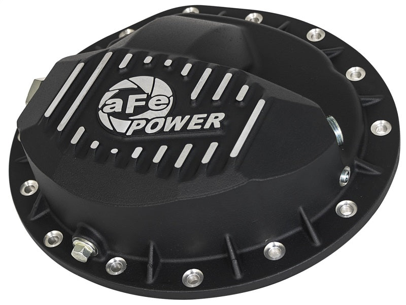 aFe Power Pro Series Rear Differential Cover Black w/Machined Fins 16 - 17 Nissan Titan XD(AAM 9.5 - 14) - My Store