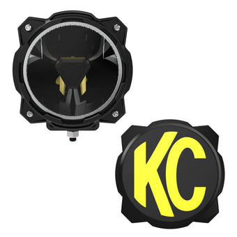 compare product KC HiLiTES Gravity Titan LED 6in. - Single Light (Wide-40 Beam)