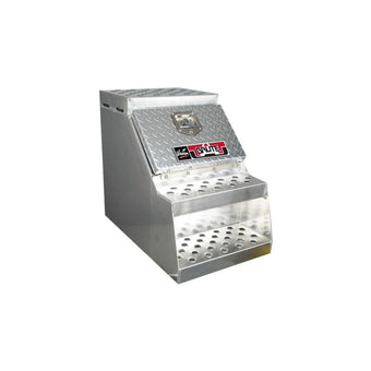 compare product Westin/Brute HD Top Sider 13in x 72in w/flip up Door - Aluminum