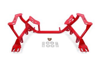 compare product BMR 96-04 New Edge Mustang K-Member Standard Version / Coilover Version - Red