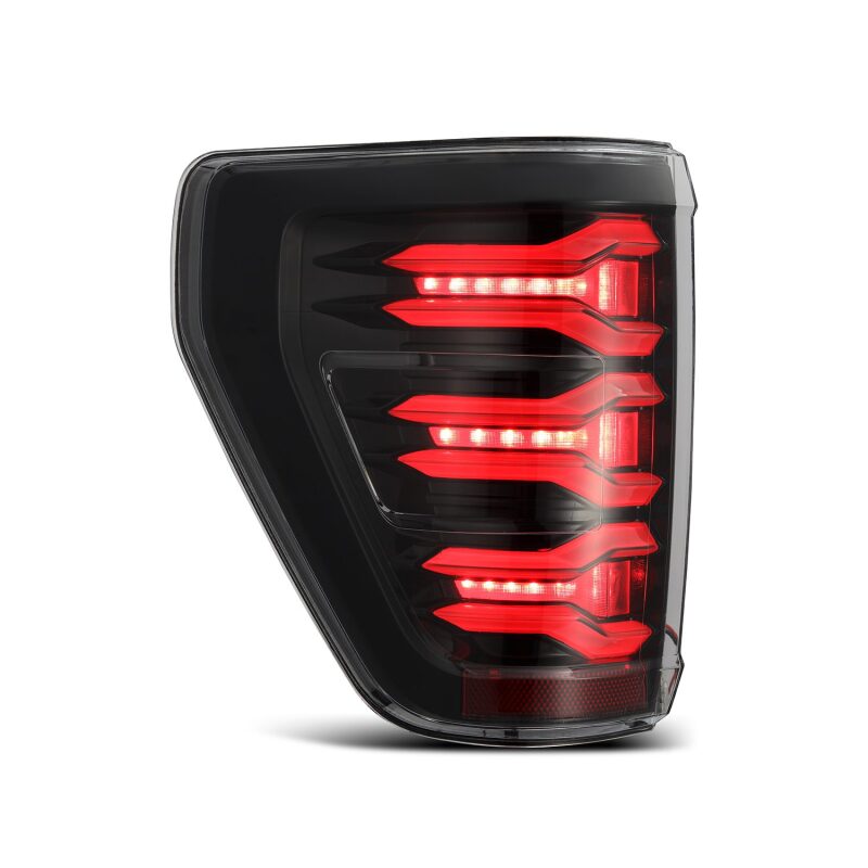 AlphaRex 21 - 22 Ford F150 LUXX LED Projector Tail Lights - Alpha - Black - My Store