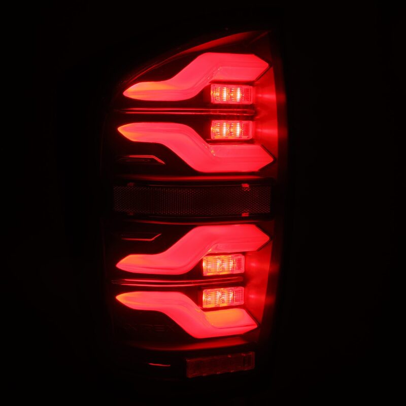 AlphaRex 16 - 21 Toyota Tacoma LUXX LED Taillights Blk w/Activ Light/Seq Signal - My Store