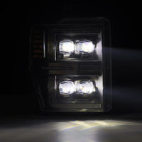AlphaRex 08 - 10 Ford F250 - 550 NOVA - Series LED Projector Headlights Black w/Activ Light/Seq Signal - My Store