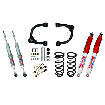 compare product Skyjacker 3in Upper A-Arm Kit w/ Performance Struts Rear Coils & Nitro Shocks