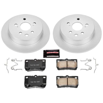 compare product Power Stop 06-13 Lexus IS250 Rear Z17 Evolution Geomet Coated Brake Kit