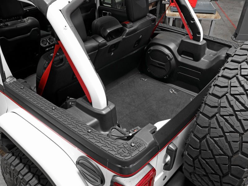 aFe 18 - 22 Jeep Wrangler JL (4 - Door Models w/ 3 - Piece Hard - Top Only) Terra Guard Tub Rail Covers - My Store