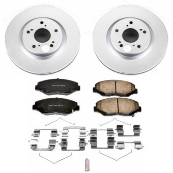 compare product Power Stop 12-16 Honda CR-V Front Z17 Evolution Geomet Coated Brake Kit