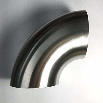 compare product Stainless Bros 2.0in Diameter 1D / 1-3/8in CLR 90 Degree Bend No Leg Mandrel Bend