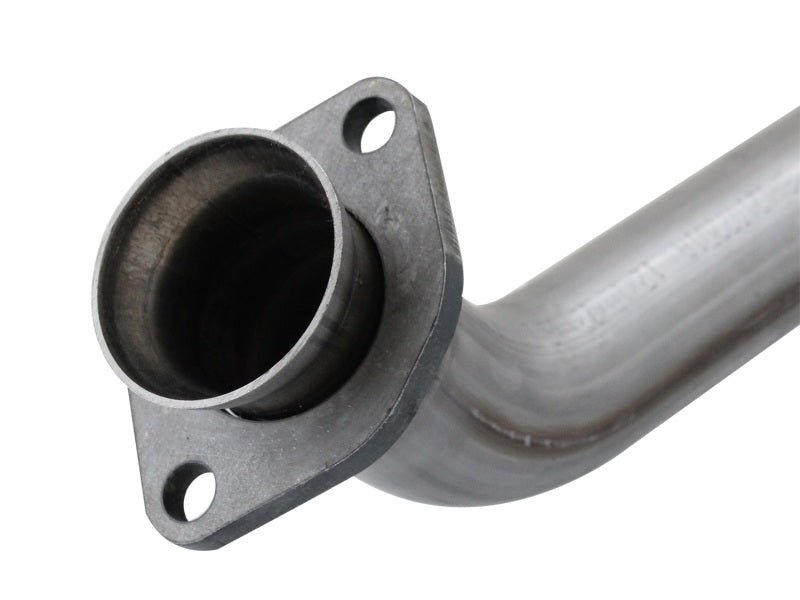 aFe Power Twisted Steel Y - Pipe Stainless Steel 2.5in 12 - 14 Jeep Wrangler V6 3.6L - My Store