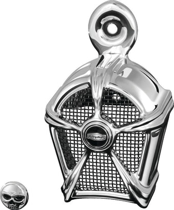 compare product Kuryakyn Mach 2 Horn Cover Chrome With Black Mesh