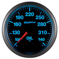 Autometer Elite 52mm 100 - 340 Deg F Oil Temp Peak & Warn w/ Electronic Control Gauge - My Store