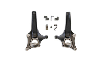 compare product MaxTrac 19-20 GM C1500 2WD 3.5in Front Lift Spindles w/Extended DOT Compliant Brake Lines