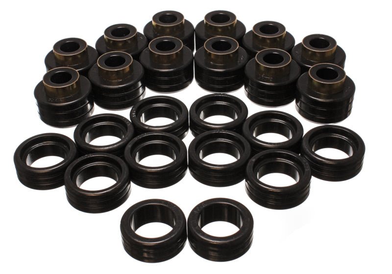 Energy Suspension 92 - 99 GM Denal XL/Suburban 2WD/Yukon XL 2WD Black Body (Cab) Mount Set - My Store