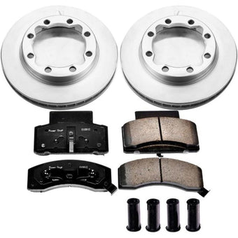 compare product Power Stop 90-00 Chevrolet K3500 Front Z17 Evolution Geomet Coated Brake Kit