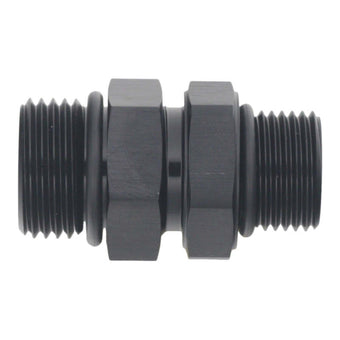 compare product DeatschWerks 8AN ORB Male to 10AN ORB Male Swivel Adapter - Anodized Matte Black