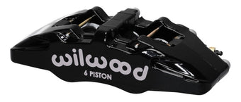 compare product Wilwood Caliper-Forged Dynapro 6 5.25in Mount-L/H 1.62/1.38in/1.38in Pistons .81in Disc