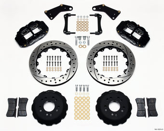 compare product Wilwood Narrow Superlite 6R Front Hat Kit 13.06in Drilled 65-82 Corvette C2/C3