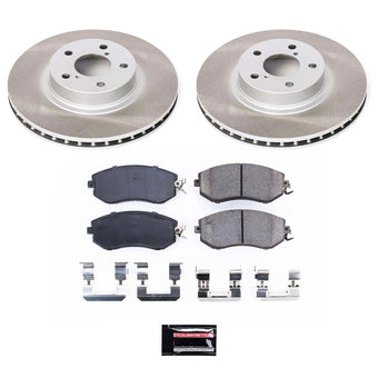 compare product Power Stop 11-16 Subaru Impreza Front Semi-Coated Rotor Kit