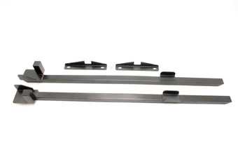 compare product BMR 79-93 Fox Mustang Weld-On Boxed Subframe Connectors (Outside Frame Exhaust) - Black Hammertone