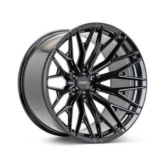 compare product Vossen HFX-6 22x10 - 8x170 - ET-18 - Super Deep Face - 125.1 - Gloss Black Wheel